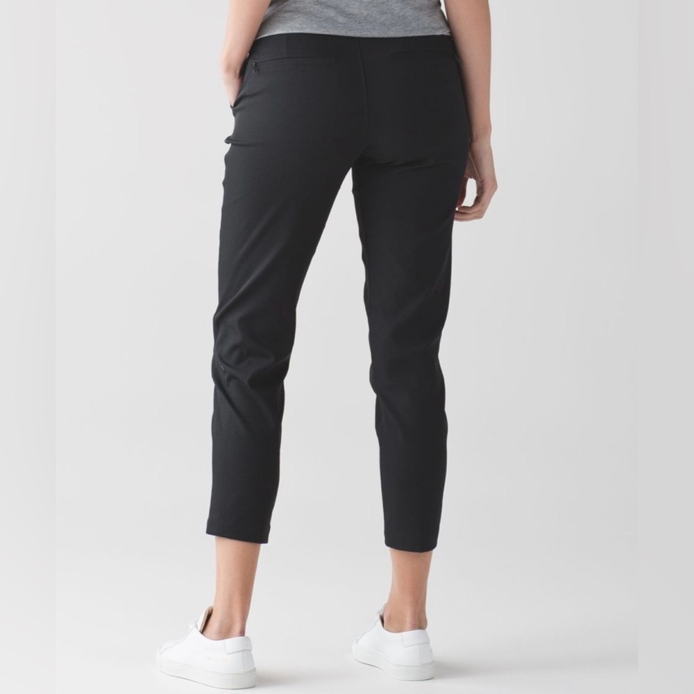 Lululemon City Trek Trouser NWT size 10 black - Picture 2 of 15